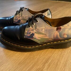 Dr. Martens x The National Gallery 1461 Seurat Bathers Oxford